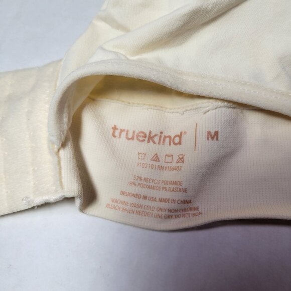 Truekind Beige Supportive Comfort Wireless Shaping Bra #10210 Size M - Picture 4 of 4